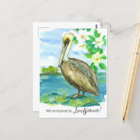 Bewegende aankondiging Louisiana Pelican Magnolia