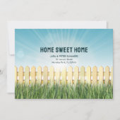 Bewegende aankondiging met piket hek en vuurpijlen (Voorkant)