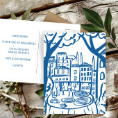 BEWEGENDE AANKONDIGING Nieuw Appartement Adres Bal Briefkaart