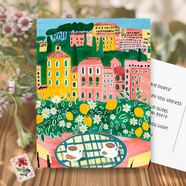 BEWEGENDE AANKONDIGING Nieuw Appartement Adres Bal Briefkaart