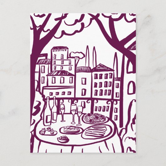 BEWEGENDE AANKONDIGING Nieuw Appartement Adres Bal Briefkaart (Voorkant)