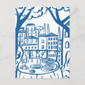 BEWEGENDE AANKONDIGING Nieuw Appartement Adres Bal Briefkaart (Voorkant)