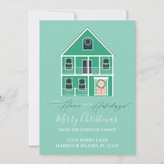 Bewegende aankondiging Nieuwe thuisfeestdag groen (Voorkant)