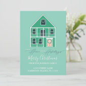 Bewegende aankondiging Nieuwe thuisfeestdag groen (Staand voorkant)