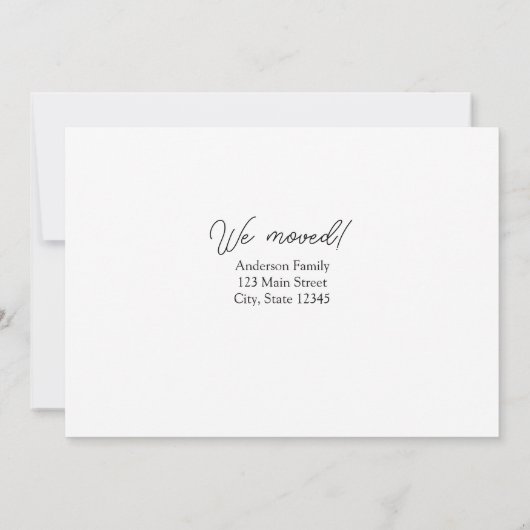 Bewegende aankondiging nieuwjaar nieuw startpunt (Achterkant)