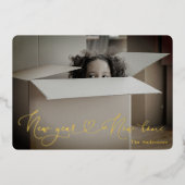 Bewegende aankondiging nieuwjaar nieuw startpunt (Voorkant)