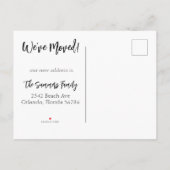 Bewegende aankondiging Pas ons gezin aan (Achterkant)