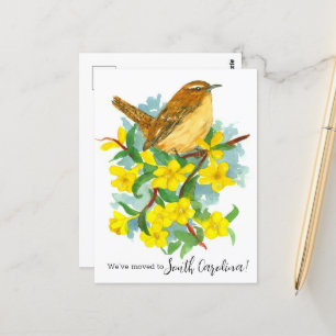 Bewegende aankondiging Pennsylvania Ruffed Grouse Briefkaart