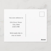 Bewegende aankondiging Pennsylvania Ruffed Grouse Briefkaart (Achterkant)