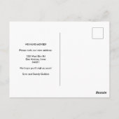 BEWEGENDE AANKONDIGING Schattige Daisy Boeket Hand Briefkaart (Achterkant)