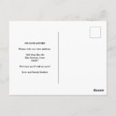 BEWEGENDE AANKONDIGING Schattige Daisy Boeket Hand Briefkaart (Achterkant)