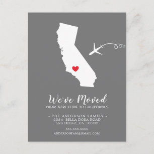 Bewegende aankondiging State California Post Kaa