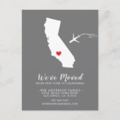 Bewegende aankondiging | State California Post Kaa (Voorkant)