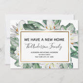 Bewegende aankondiging tropische bloemen (Voorkant)