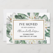 Bewegende aankondiging tropische bloemen (Voorkant)