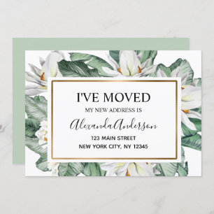 Bewegende aankondiging Tropische Floral