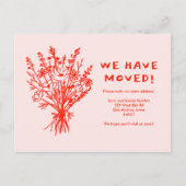 BEWEGENDE AANKONDIGING Wildflower Bouquet Schattig Briefkaart (Voorkant)