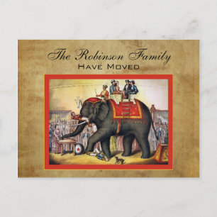 bewegende aankondigingen aankondigingskaart