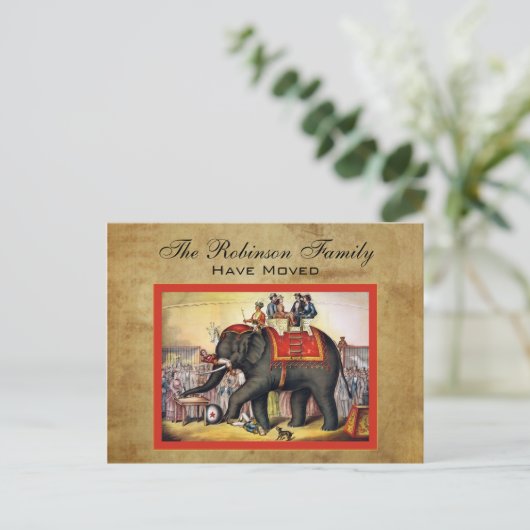  bewegende aankondigingen aankondigingskaart (Staand voorkant)