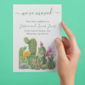 Bewegende aankondigingen Cactus Succulent Blooming