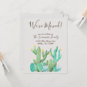 Bewegende aankondigingen Cactus Succulente Waterve (Voorkant / Achterkant in situ)