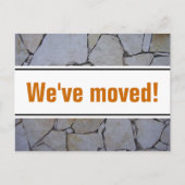 Bewegende briefkaarten met stenen achtergrond (Voorkant)