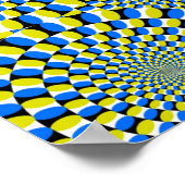 Bewegende cirkels poster (Hoek)