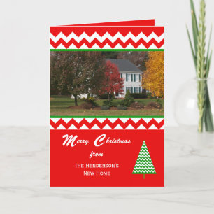 Bewegende foto Verandering van adres Christmas Kaa Feestdagen Kaart