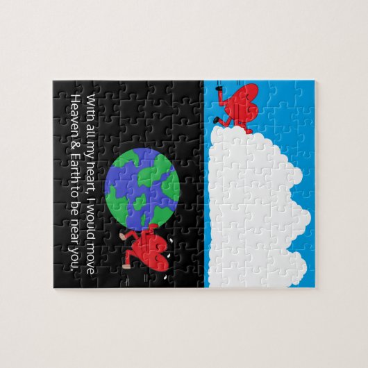 Bewegende hemel en aarde legpuzzel (Horizontaal)