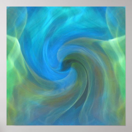 bewegende kleuren poster (Voorkant)