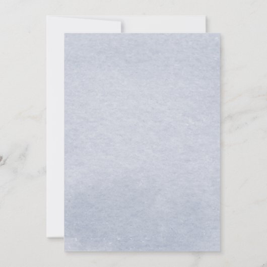 Bewegende Poedel Hond Fiets Blauwe Deur Nieuw Huis Aankondiging (Achterkant)