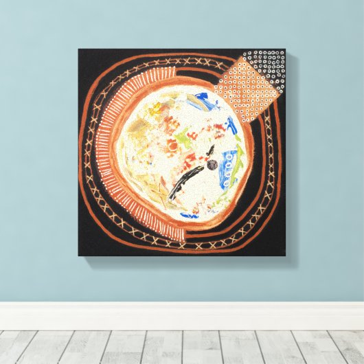 Bewegende Ruimten 2 Afdrukken met dop (Insitu (Houten vloer))