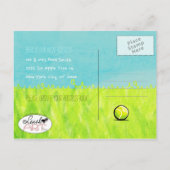 Bewegende Stomme Dog Nieuwe de aankondigingen van Aankondigingskaart (Achterkant)