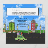 Beweging aan - Bewegende aankondiging (Voorkant / Achterkant)