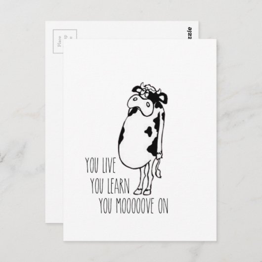 Beweging aan briefkaart (Voorkant / Achterkant)