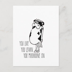 Beweging aan briefkaart