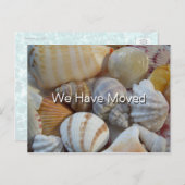 Beweging aan het Nieuwe Adres van de Kust Aankondigingskaart (Voorkant / Achterkant)