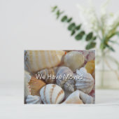 Beweging aan het Nieuwe Adres van de Kust Aankondigingskaart (Staand voorkant)