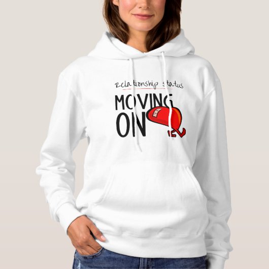 Beweging aan hoodie (Voorkant)