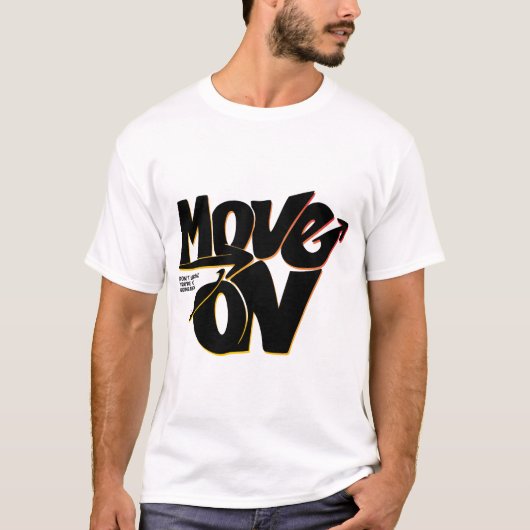 Beweging aan t-shirt (Voorkant)
