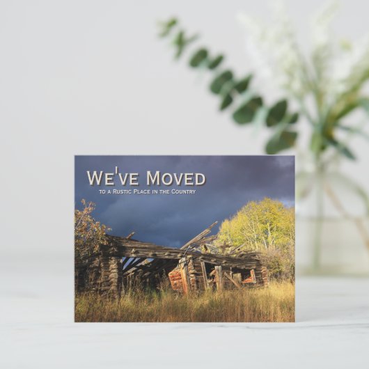 Beweging Aankondigingskaart (Staand voorkant)