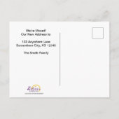 Beweging Aankondigingskaart (Achterkant)