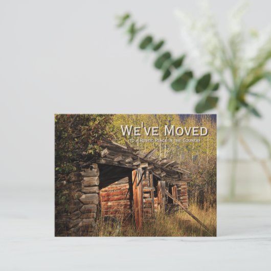 Beweging Aankondigingskaart (Staand voorkant)