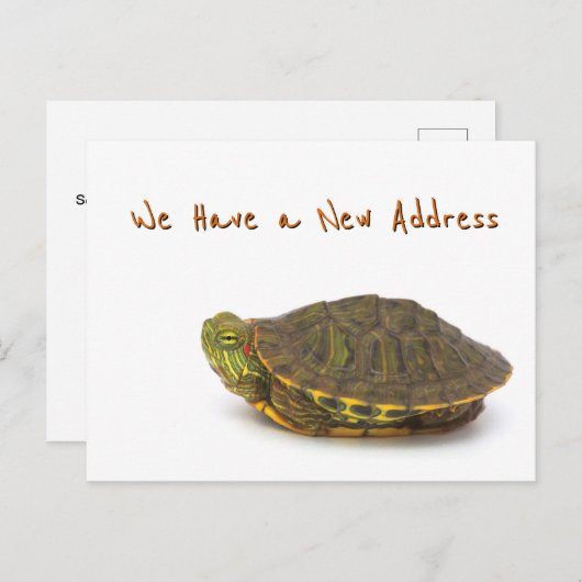 Beweging Aankondigingskaart (Voorkant / Achterkant)