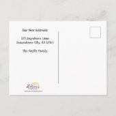 Beweging Aankondigingskaart (Achterkant)