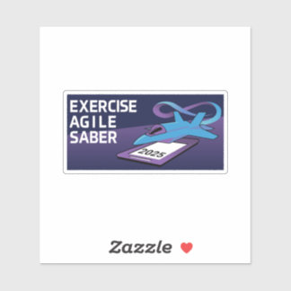 Beweging Agile Saber 2 Sticker