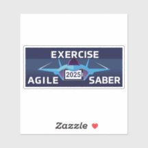 Beweging Agile Saber 3 Sticker