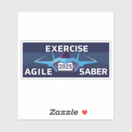 Beweging Agile Saber 3 Sticker