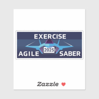 Beweging Agile Saber 3 Sticker