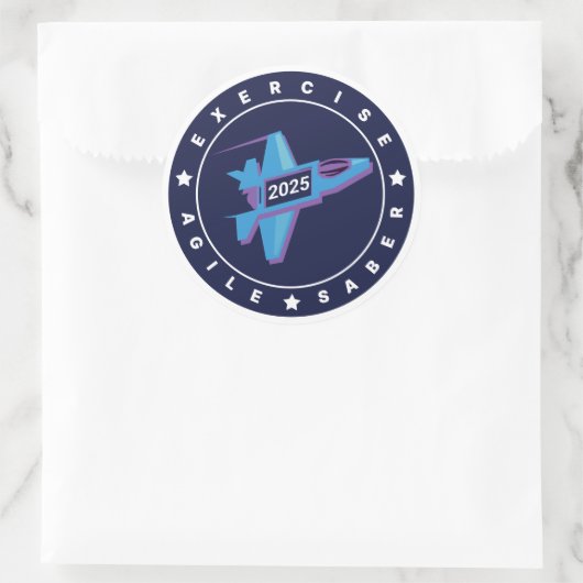 Beweging Agile Saber 6 Count Sticker Sheet (Tas)